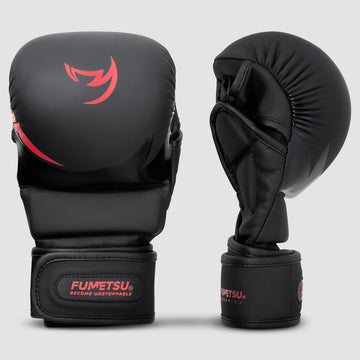 Mănuși de sparring Ghost S3 MMA Negre/Roșii