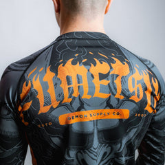 Fumetsu Rashguard Oni cu mânecă lungă